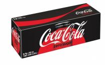 Coca-Cola - Coke Zero 12 pack cans (12 pack cans)