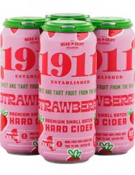 1911 Strawberry Cider 16oz Cans