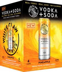 White Claw Pineapple Vodka Soda 12oz Can